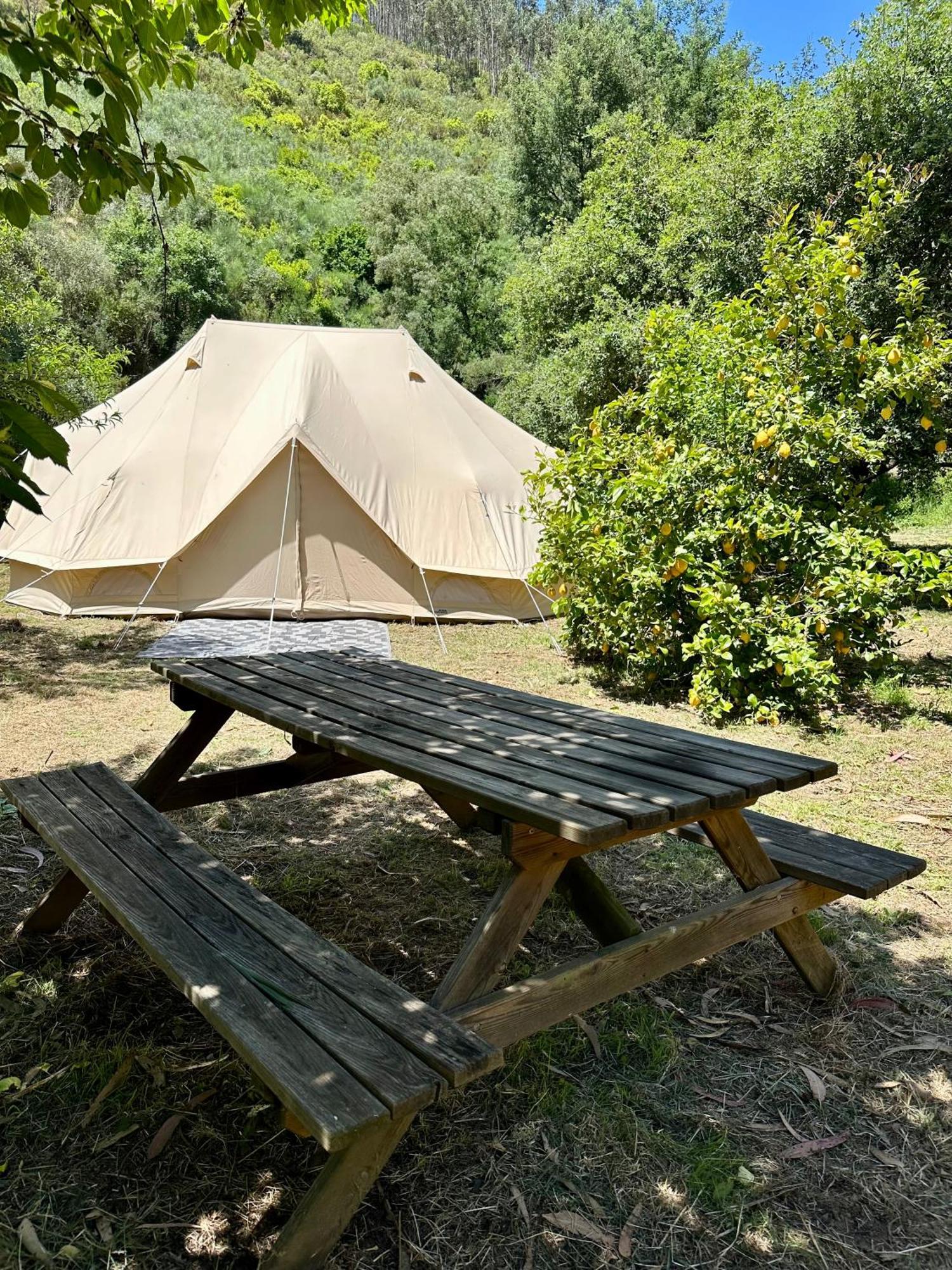 Giant Canvas Rental Tent Agro-Turismo Quinta Da Fonte فيغيرو دو فينوس المظهر الخارجي الصورة